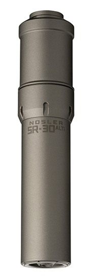 Nosler Bullets SR-30 ALTi Suppressor 5/8x24 Cal 7.96in Grey