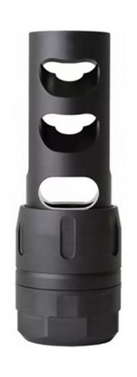 NOSLER 97200 Muzzle Brake Black 5/8in 24 tpi Threads for 243 Cal view 2