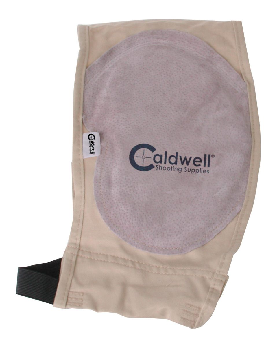 Caldwell 310010 Recoil Shield Mag Plus Tan Cloth w/Leather Pad