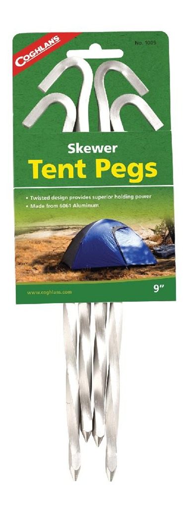 Coghlan's Skewer Tent Pegs 9in (4PK)