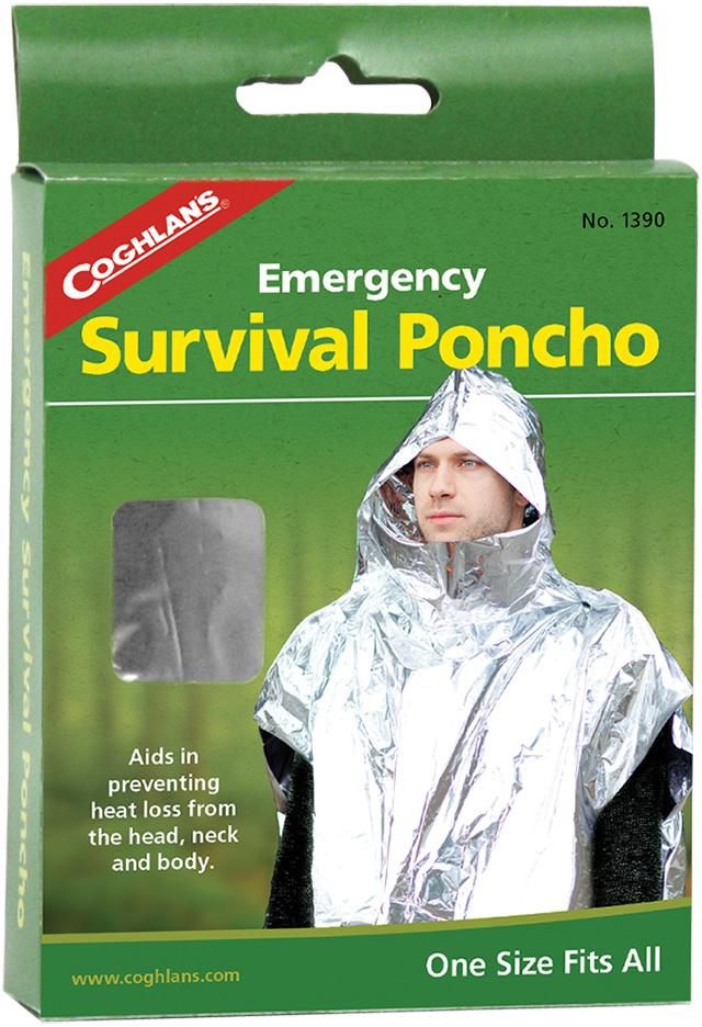 COGHLAN'S EMERGENCY SURVIVAL PONCHO