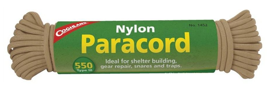 COGHLAN'S PARACORD 50' TAN