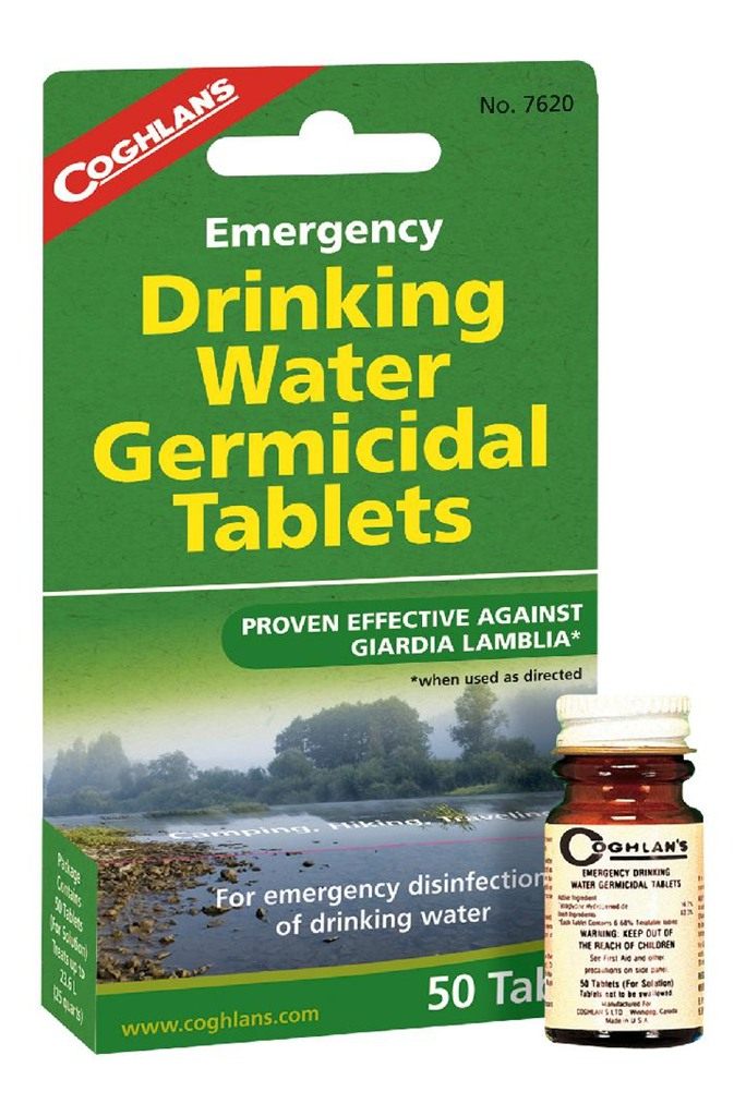 COGHLAN'S DRINKING WATER TABLETS