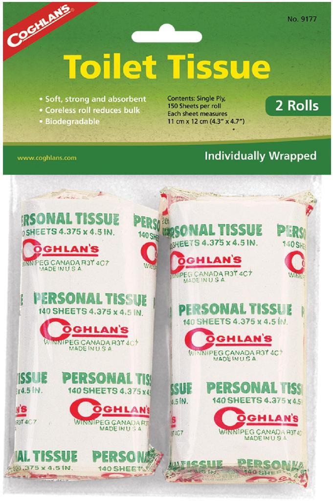 COGHLAN'S TOILET TISSUE (2 PK)