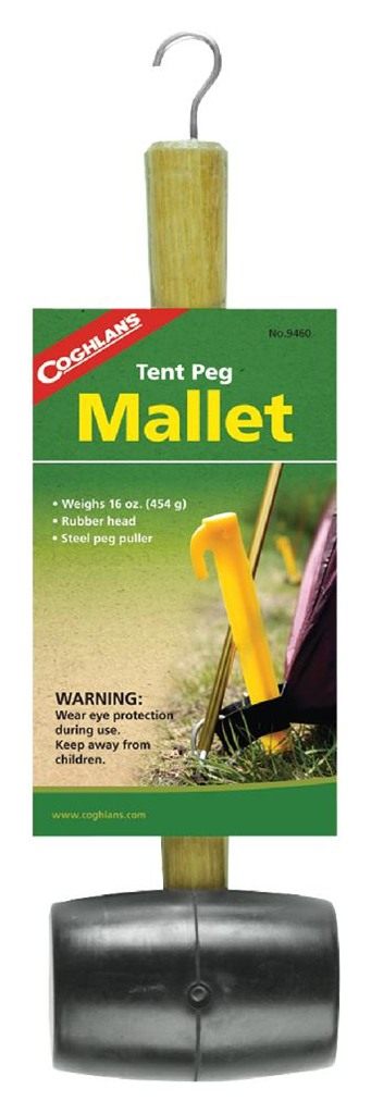COGHLAN'S TENT PEG MALLET W/PEG PULLER