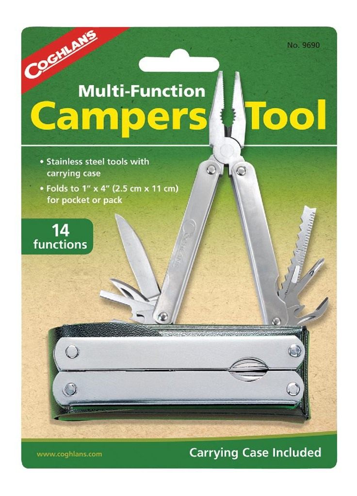 COGHLAN'S MULTI-FUNCTION CAMPERS TOOL