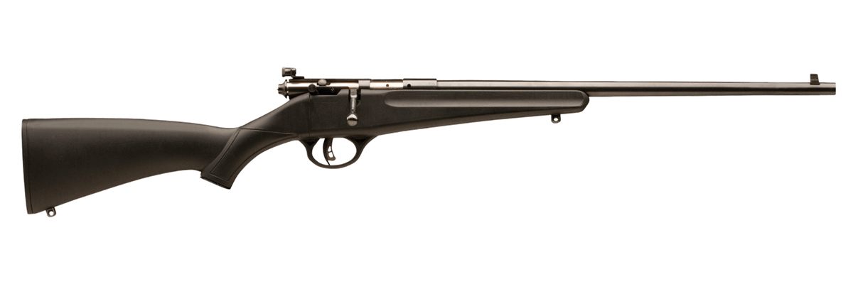 Savage Arms 13775 Rascal Youth 22 LR 1rd 16.13in Matte Black Sporter Barrel