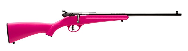 Savage Arms 13780 Rascal Youth 22 LR 1rd 16.13in Matte Black Sporter Barrel view 2