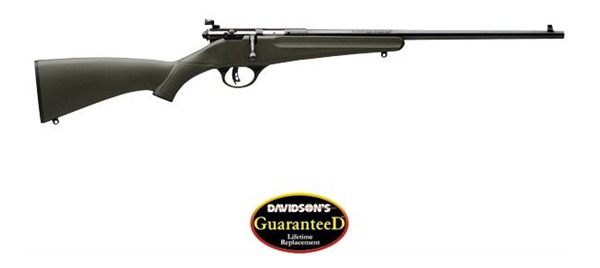 Savage Arms 13790 Rascal Youth 22 LR 1rd 16.13in Matte Black Sporter Barrel view 3