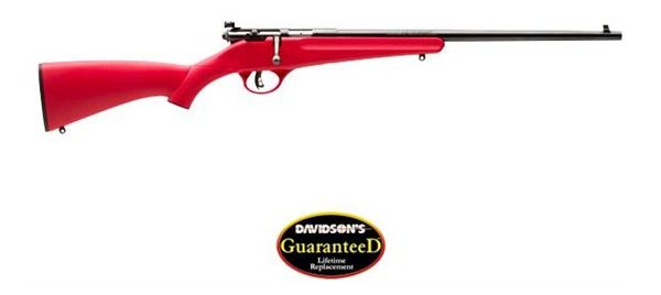 Savage Arms 13795 Rascal Youth 22 LR 1rd 16.13in Matte Black Sporter Barrel