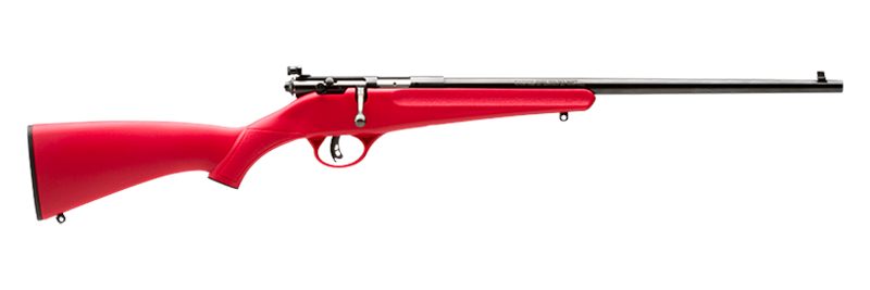 Savage Arms 13795 Rascal Youth 22 LR 1rd 16.13in Matte Black Sporter Barrel view 2