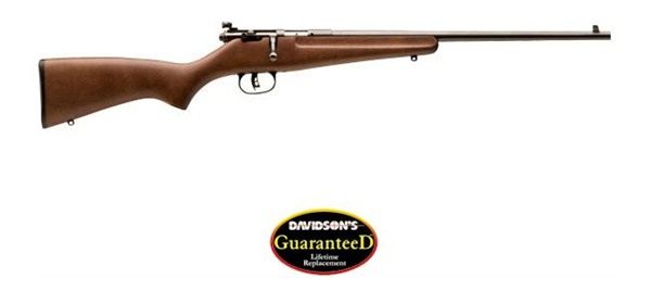 Savage Arms 13815 Rascal Youth 22 LR 1rd 16.13in Matte Black Sporter Barrel view 2