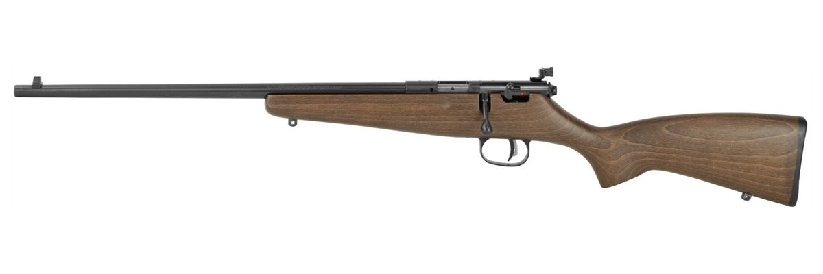 Savage Arms 13820 Rascal Youth 22 LR 1rd 16.13in Matte Black Sporter Barrel