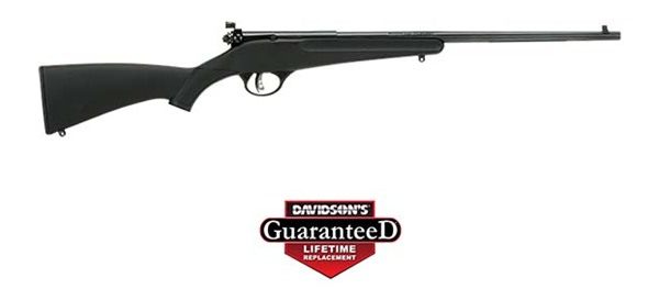 Savage Arms 13843 Rascal Youth 22 LR 1rd 16.13in Matte Black Sporter Barrel
