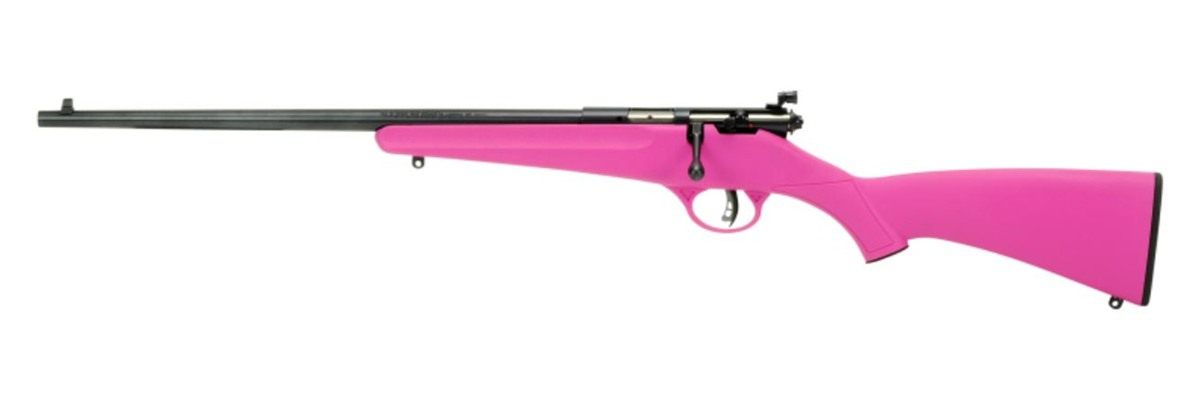Savage Arms 13844 Rascal Youth 22 LR 1rd 16.13in Matte Black Sporter Barrel