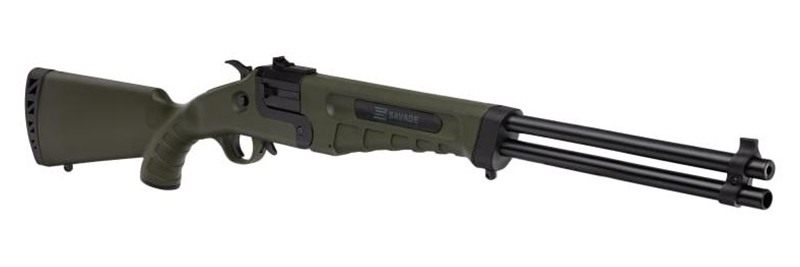 Savage Arms 23002 42 Takedown Full Size 22 LR/410 Gauge 1rd 20in Black Sati view 3
