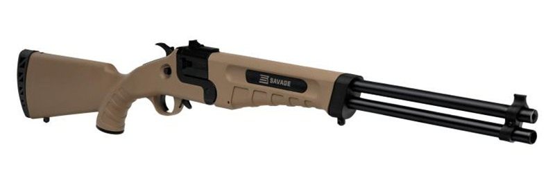 Savage Arms 23004 42 Takedown Full Size 22 LR/410 Gauge 1rd 20in Black Sati view 3