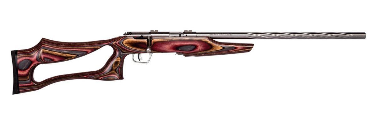 Savage Arms 25740 Mark II Bsev Full Size 22 LR 5+1 21in Satin Spiral Fluted