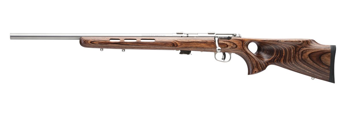 Savage Arms 25795 Mark II BTV Full Size 22 LR 5+1 21in Satin Heavy Button R