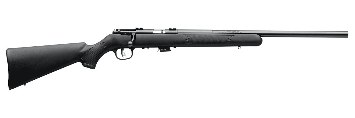 Savage Arms 28700 Mark II FV Full Size 22 LR 5+1 21in Matte Black Heavy But