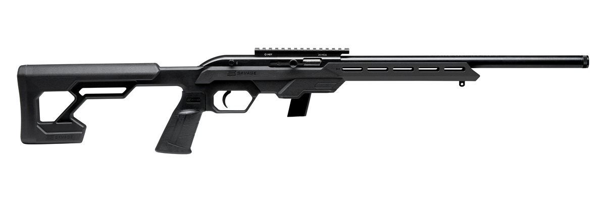 Savage Arms 45114 64 Precision Full Size 22 LR 10+1 16.50in Matte Black Hea