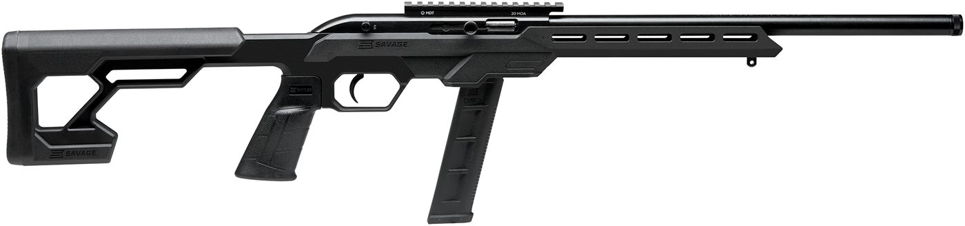 Savage Arms 45120 64 Precision Full Size 22 LR 20+1 16.50in Matte Black Hea view 2