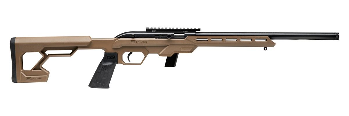Savage Arms 45124 64 Precision Full Size 22 LR 10+1 16.50in Matte Black Hea