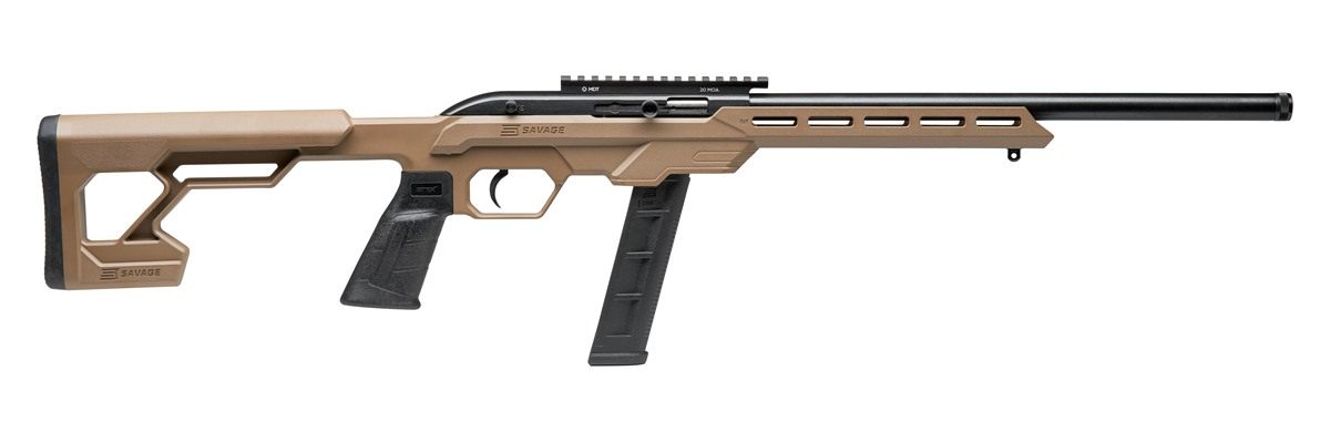 Savage Arms 45125 64 Precision Full Size 22 LR 20+1 16.50in Matte Black Hea