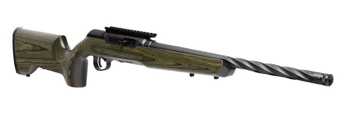 Savage Arms 47258 A Series Full Size 22 LR 10+1 18in Matte Black Spiral Flu view 4
