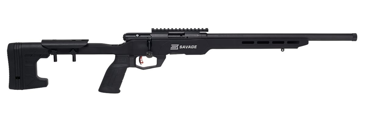 Savage Arms 70548 B Series Precision Full Size 22 WMR 10+1 18in Matte Black