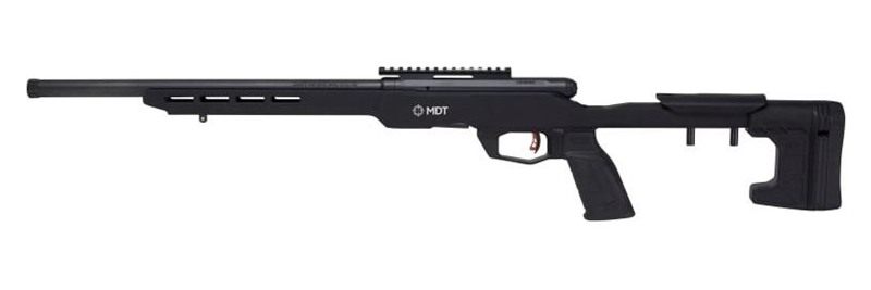 Savage Arms 70848 B Series Precision Full Size 17 HMR 10+1 18in Black Heavy view 2
