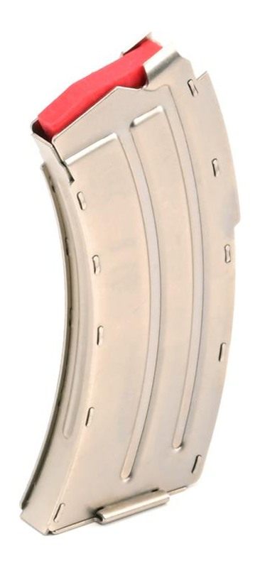 Savage Arms Mark II Series Rifle Magazine .22 LR .17 Mach 2 10/rd Silver view 2