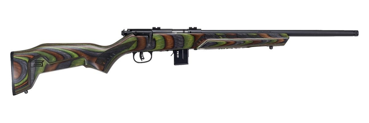 Savage Arms 91936 93 Minimalist Full Size 22 WMR 10+1 18in Matte Black Thre