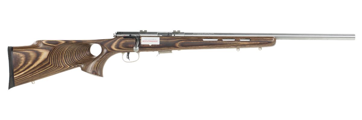 Savage Arms 94725 93 Btvs Full Size 22 WMR 5+1 21in Satin Stainless Heavy B