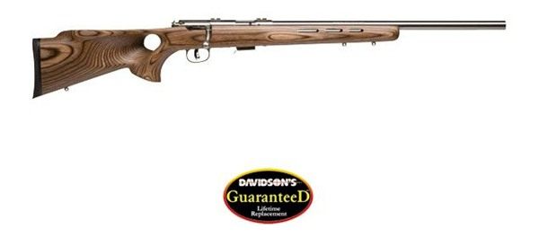 Savage Arms 94725 93 Btvs Full Size 22 WMR 5+1 21in Satin Stainless Heavy B view 2