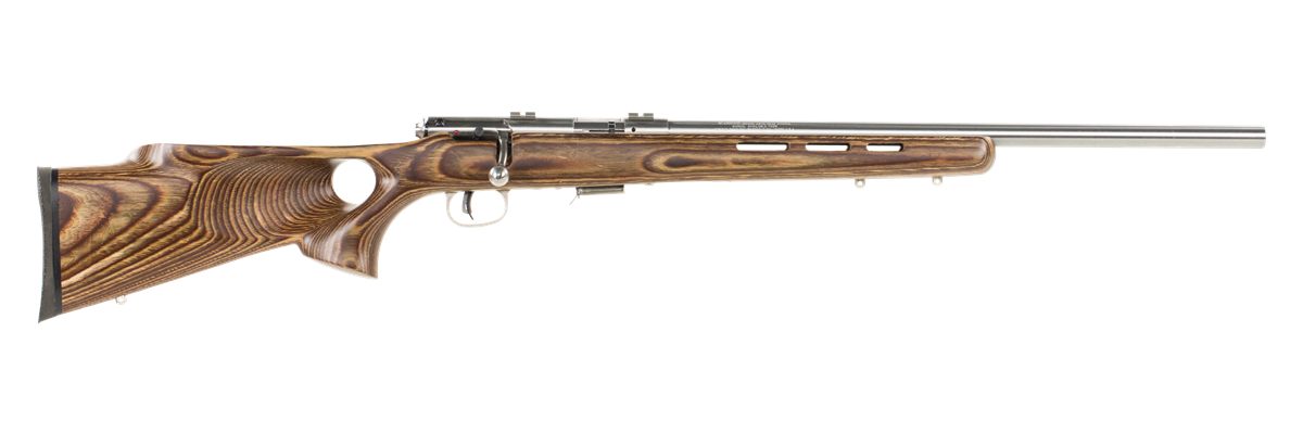 Savage Arms 96200 93R17 Btvss Full Size 17 HMR 5+1 21in Satin Heavy Button