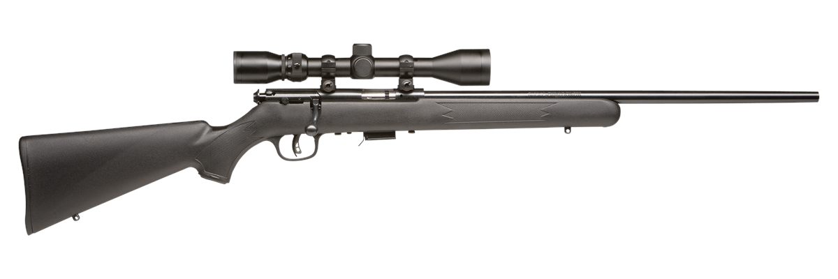 Savage Arms 96209 93R17 FXP w/Optic Full Size 17 HMR 5+1 21in Matte Black B