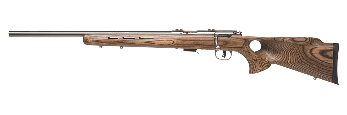 Savage Arms 96210 93R17 Btvlss Full Size 17 HMR 5+1 21in Satin Heavy Button