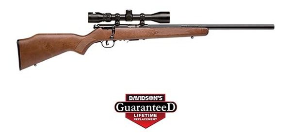 Savage Arms 96222 93R17 Gvxp w/Optic Full Size 17 HMR 5+1 21in Matte Black view 2