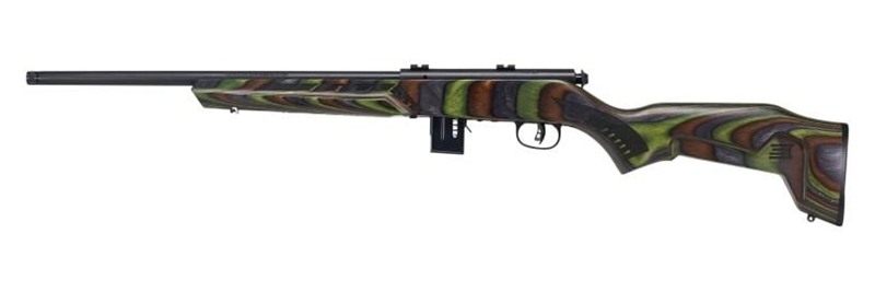 Savage Arms 96636 93R17 Minimalist Full Size 17 HMR 10+1 18in Matte Black T view 2