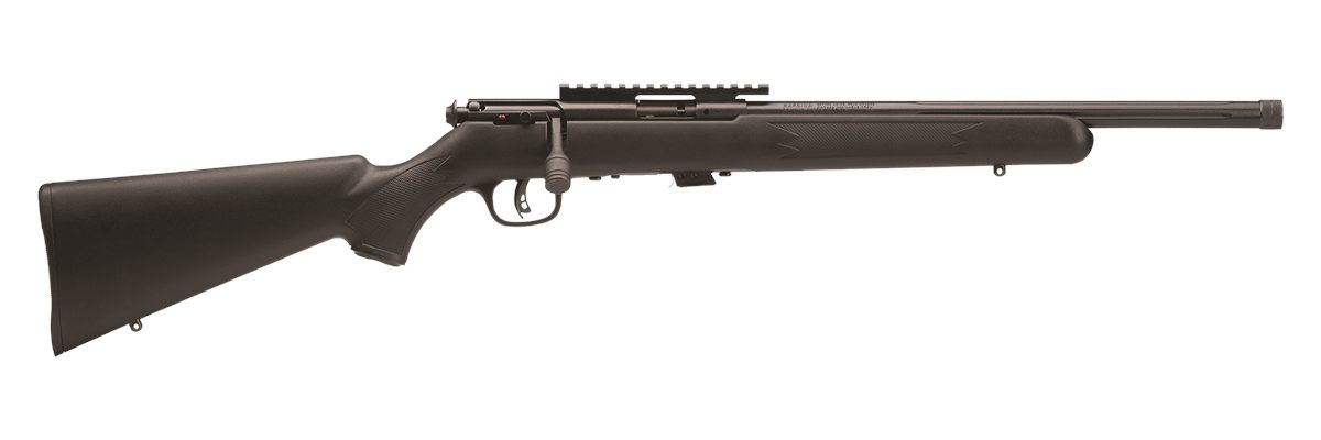 Savage Arms 96699 93R17 FV-SR Full Size 17 HMR 5+1 16.50in Matte Black Heav