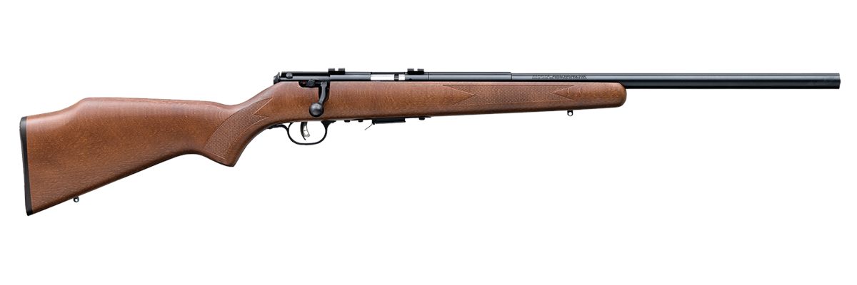 Savage Arms 96701 93R17 GLV Full Size 17 HMR 5+1 21in Matte Black Heavy Var
