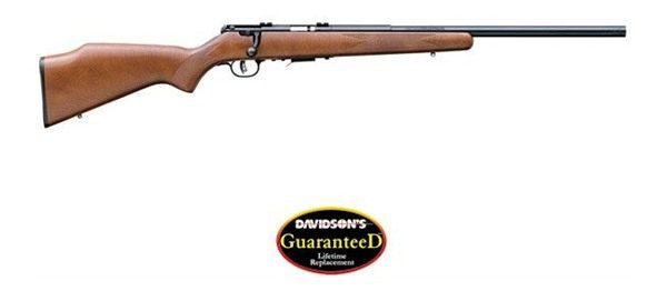 Savage Arms 96701 93R17 GLV Full Size 17 HMR 5+1 21in Matte Black Heavy Var view 2