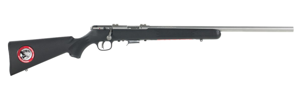 Savage Arms 96703 93R17 Fvss Full Size 17 HMR 5+1 21in Matte Heavy Button R