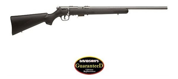Savage Arms 96703 93R17 Fvss Full Size 17 HMR 5+1 21in Matte Heavy Button R view 2