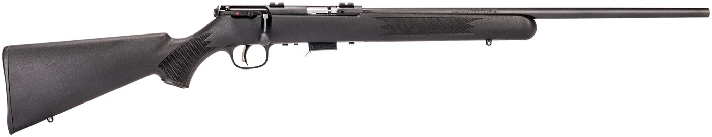 Savage Arms 96709 93R17 F Full Size 17 HMR 5+1 21in Matte Black Button Rifl