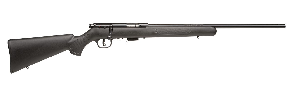 Savage Arms 96709 93R17 F Full Size 17 HMR 5+1 21in Matte Black Button Rifl view 2