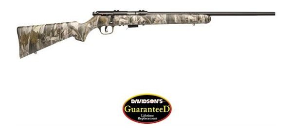 Savage Arms 96711 93R17 Camo Full Size 17 HMR 5+1 21in Matte Black Button R view 2