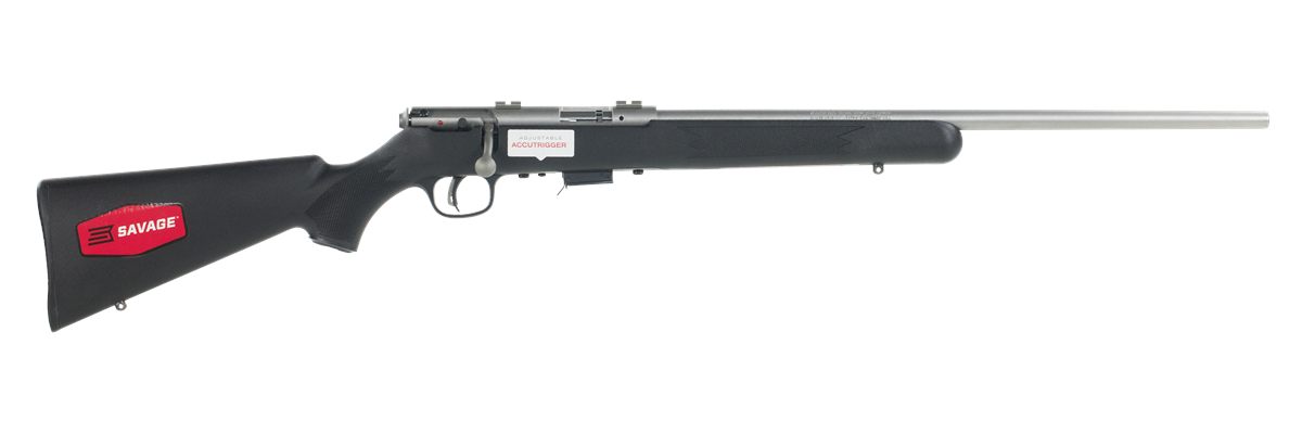 Savage Arms 96712 93R17 FSS Full Size 17 HMR 5+1 21in Matte Button Rifled B