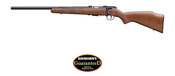 Savage Arms 96717 93R17 GLV Full Size 17 HMR 5+1 21in Matte Black Heavy Var view 2